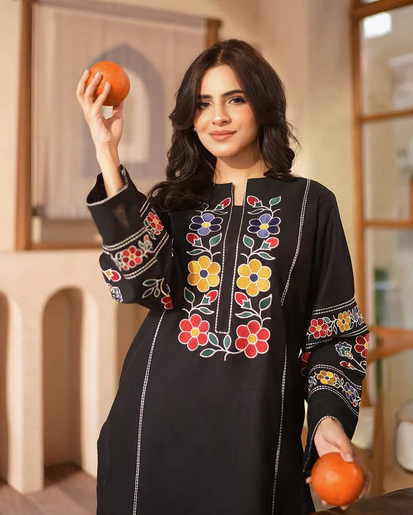 Embroidery 2-Piece Outfit