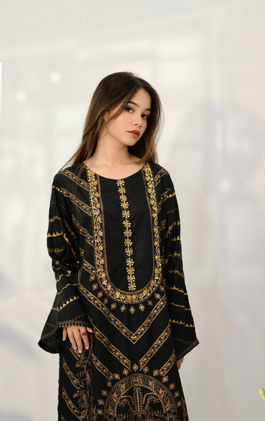 Saadgi Handwork Neck 2pc