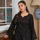 Black Floral Lawn 2pc