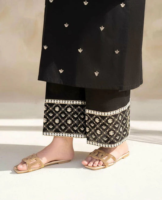Black Gulab Emb 2pc