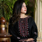 Black Luxe Emb 2pc