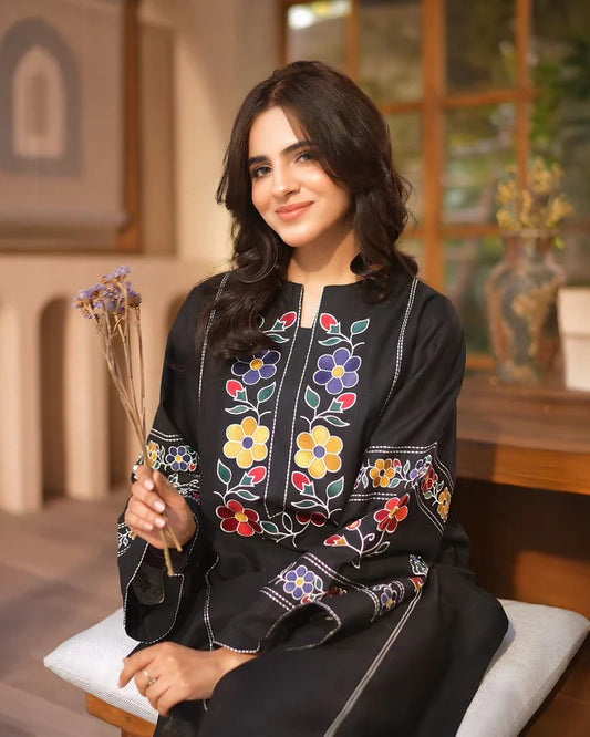 Embroidery 2-Piece Outfit