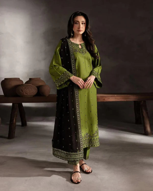 Ezza Lawn Emb 3pc