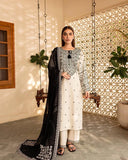 White Lime Emb 3pc